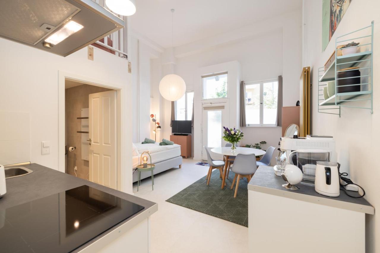 Great 2-Room Loft With 2 Bathrooms And 2 Kitchen 柏林 外观 照片