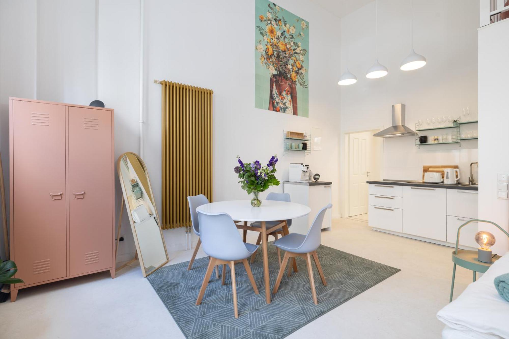 Great 2-Room Loft With 2 Bathrooms And 2 Kitchen 柏林 外观 照片