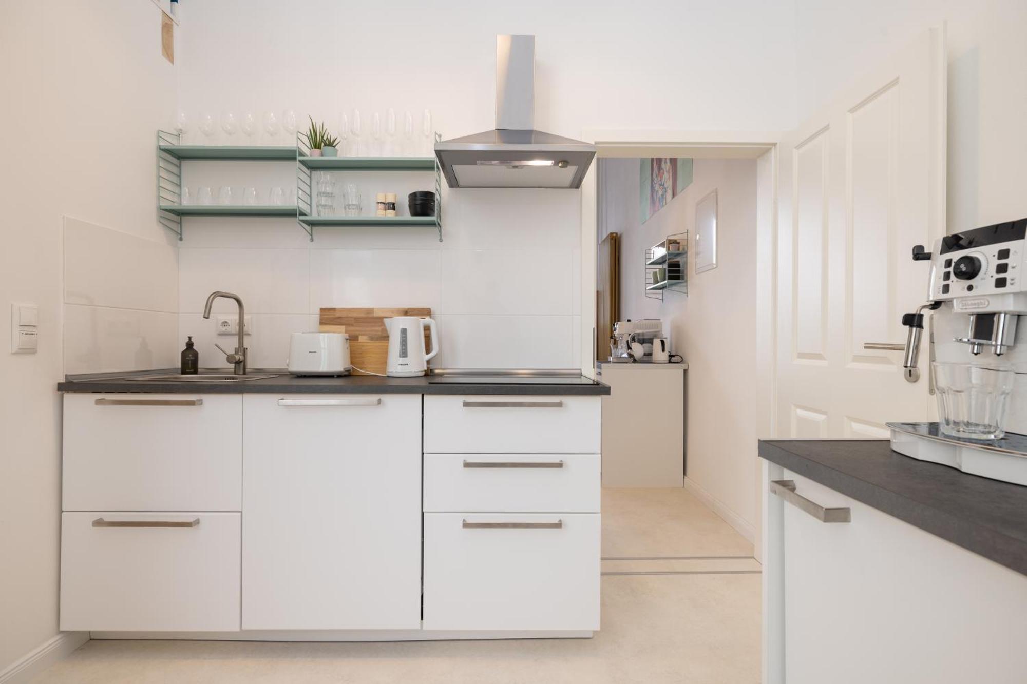 Great 2-Room Loft With 2 Bathrooms And 2 Kitchen 柏林 外观 照片