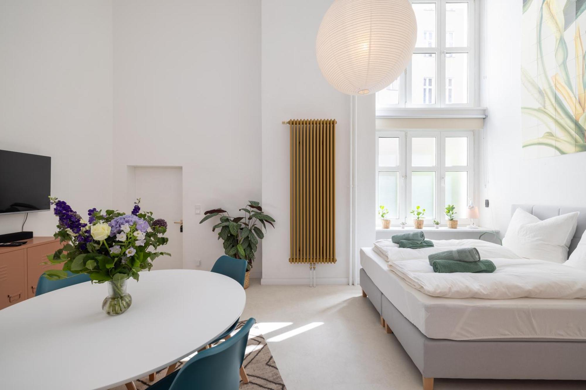 Great 2-Room Loft With 2 Bathrooms And 2 Kitchen 柏林 外观 照片