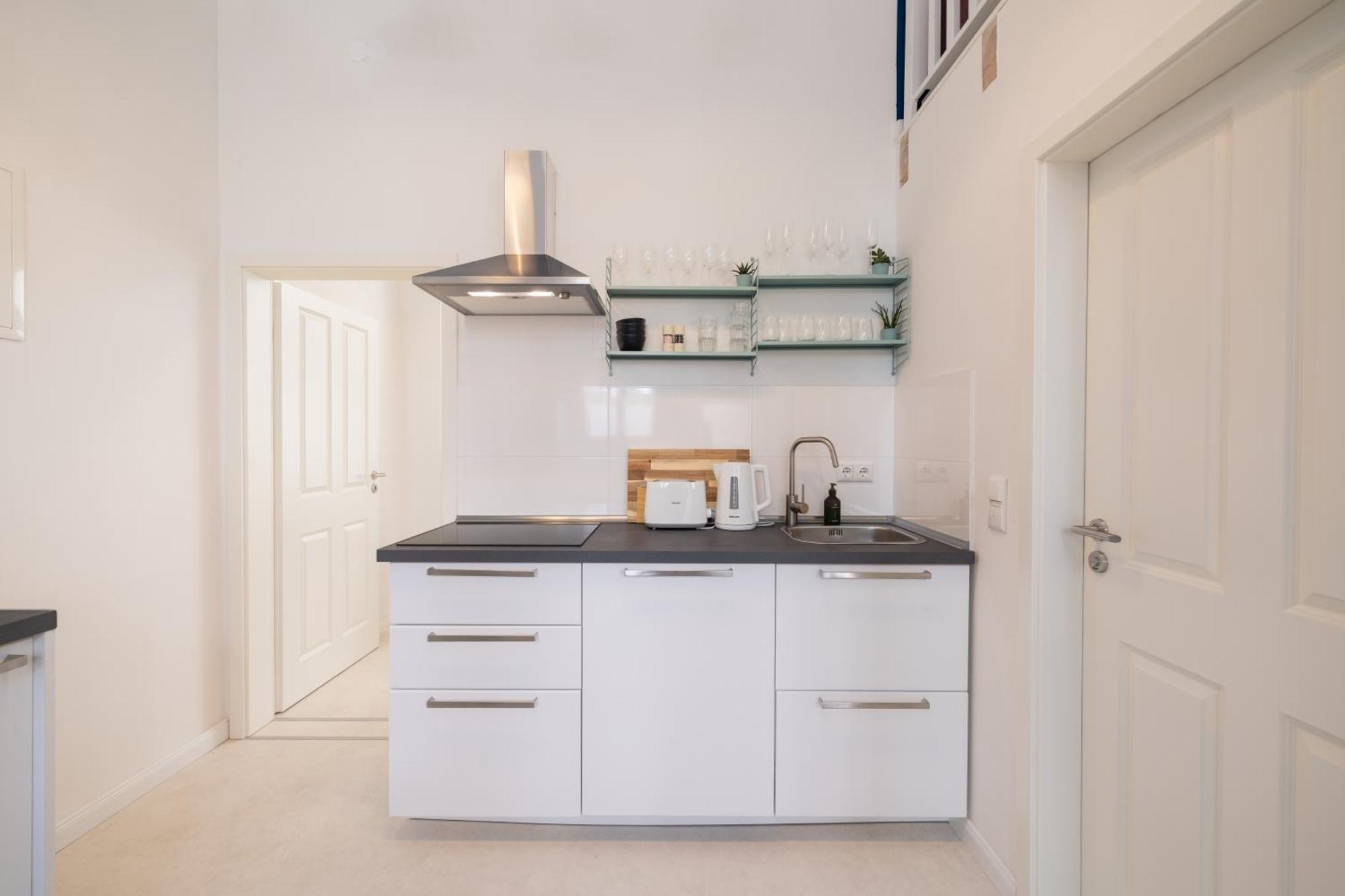 Great 2-Room Loft With 2 Bathrooms And 2 Kitchen 柏林 外观 照片