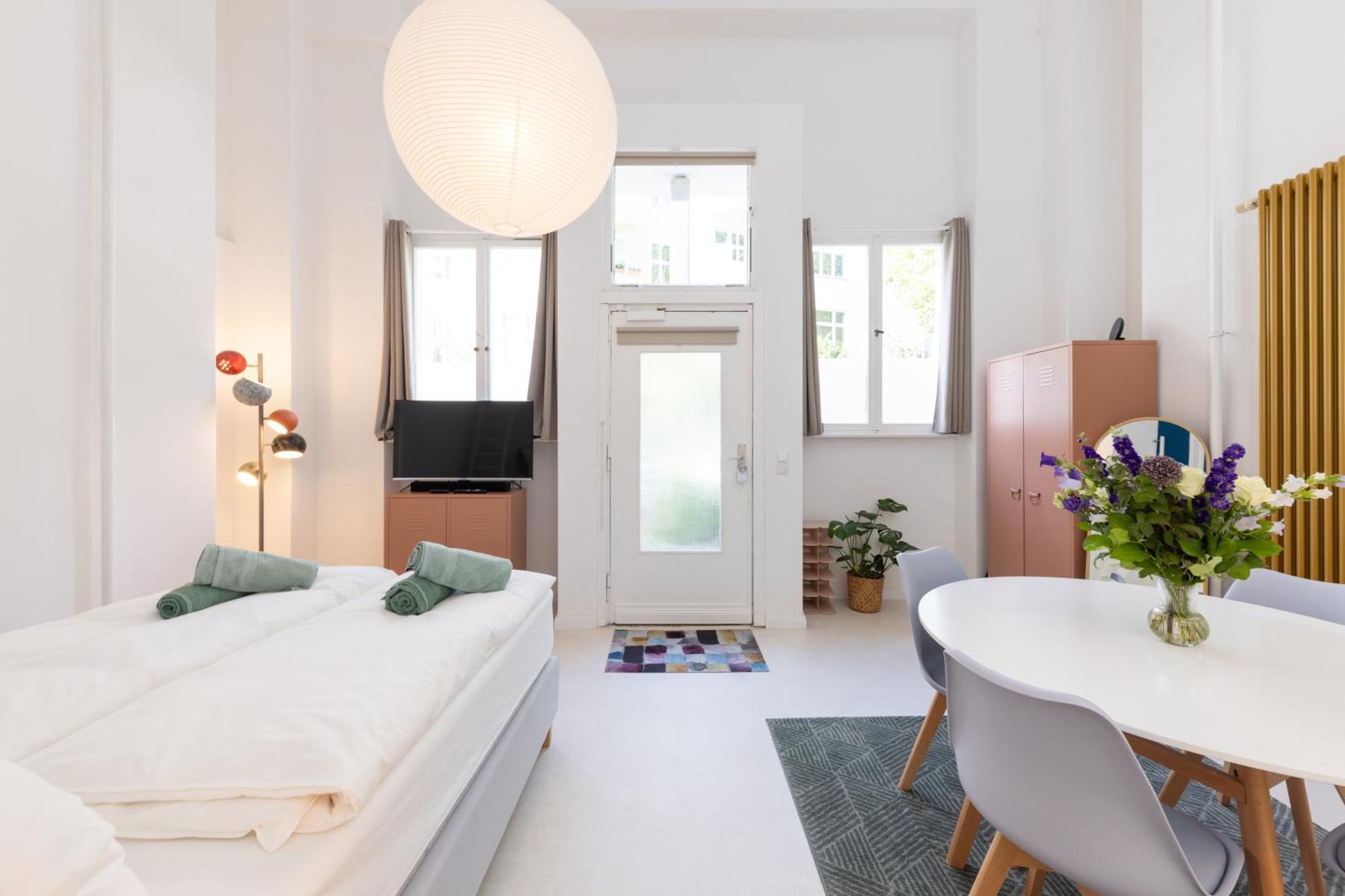 Great 2-Room Loft With 2 Bathrooms And 2 Kitchen 柏林 外观 照片
