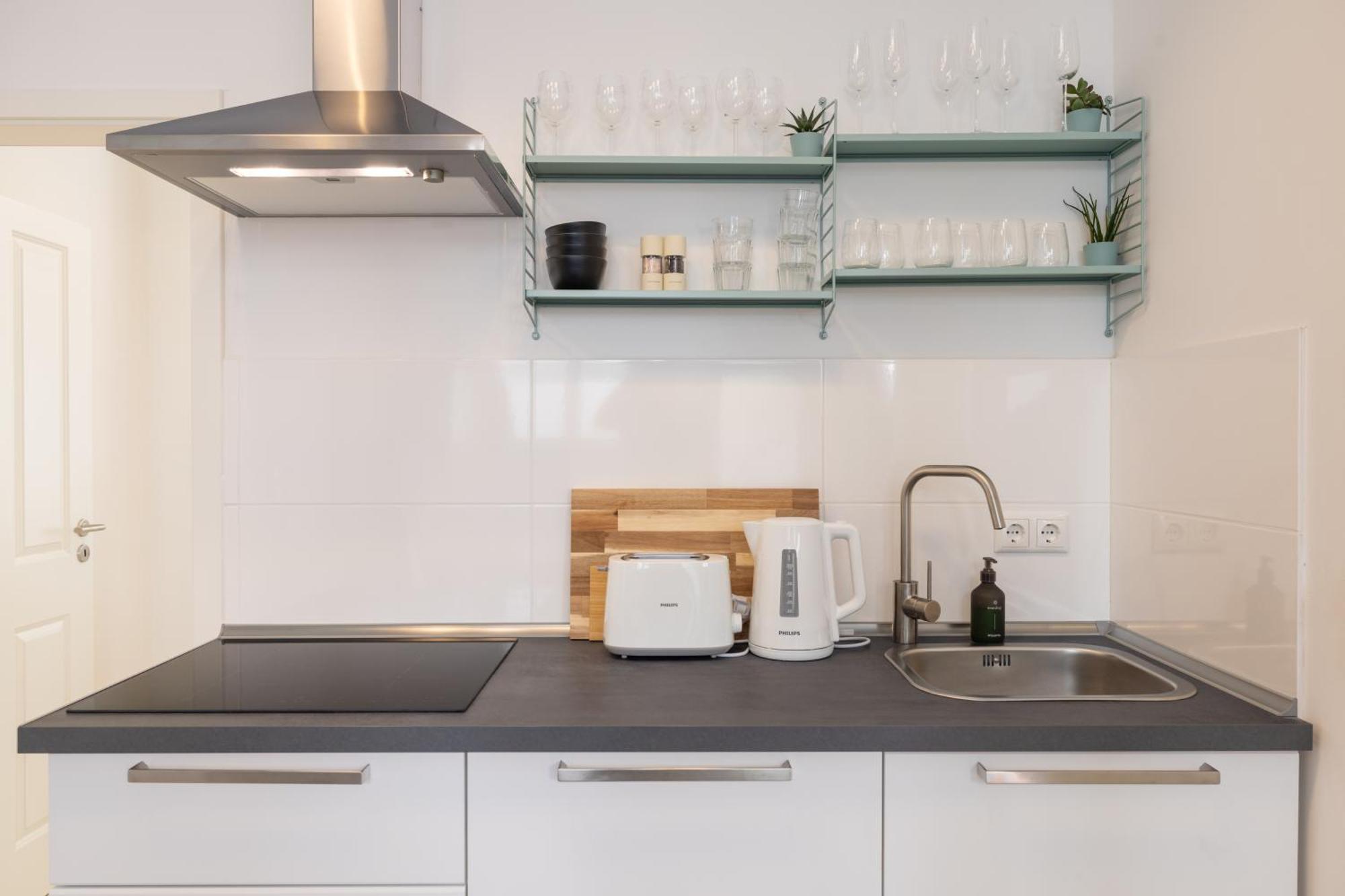 Great 2-Room Loft With 2 Bathrooms And 2 Kitchen 柏林 外观 照片